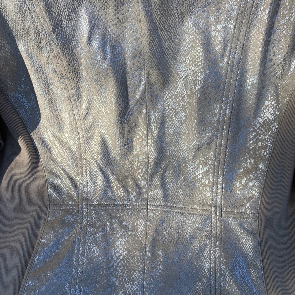 Chico’s Snake Print Jacket - Picture 5 of 8